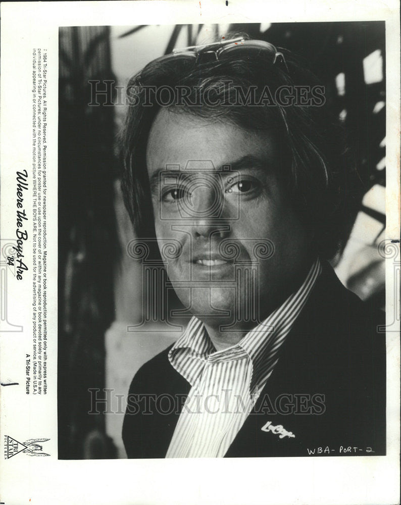 1987 Press Photo Allan Carr Movie Actor - Historic Images