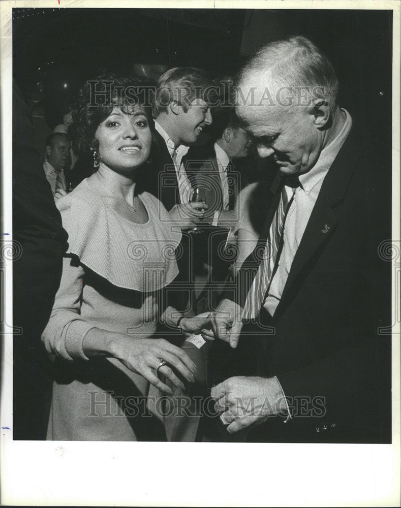 1984 Press Photo Hairstylist Liz Carrero Fashion Designer - Historic Images