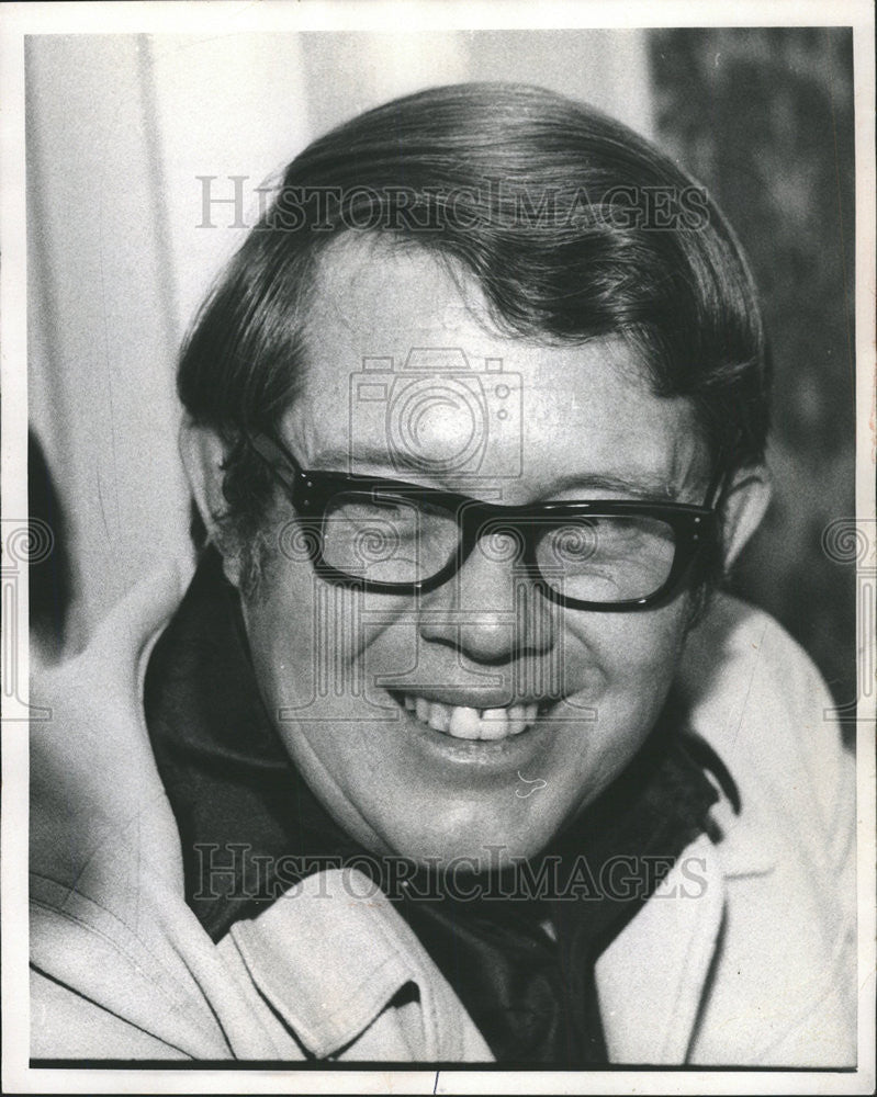 1977 Press Photo BILLY CARTER AMERICAN  BUSINESSMAN CANDIDATE MAYOR PLAINS - Historic Images