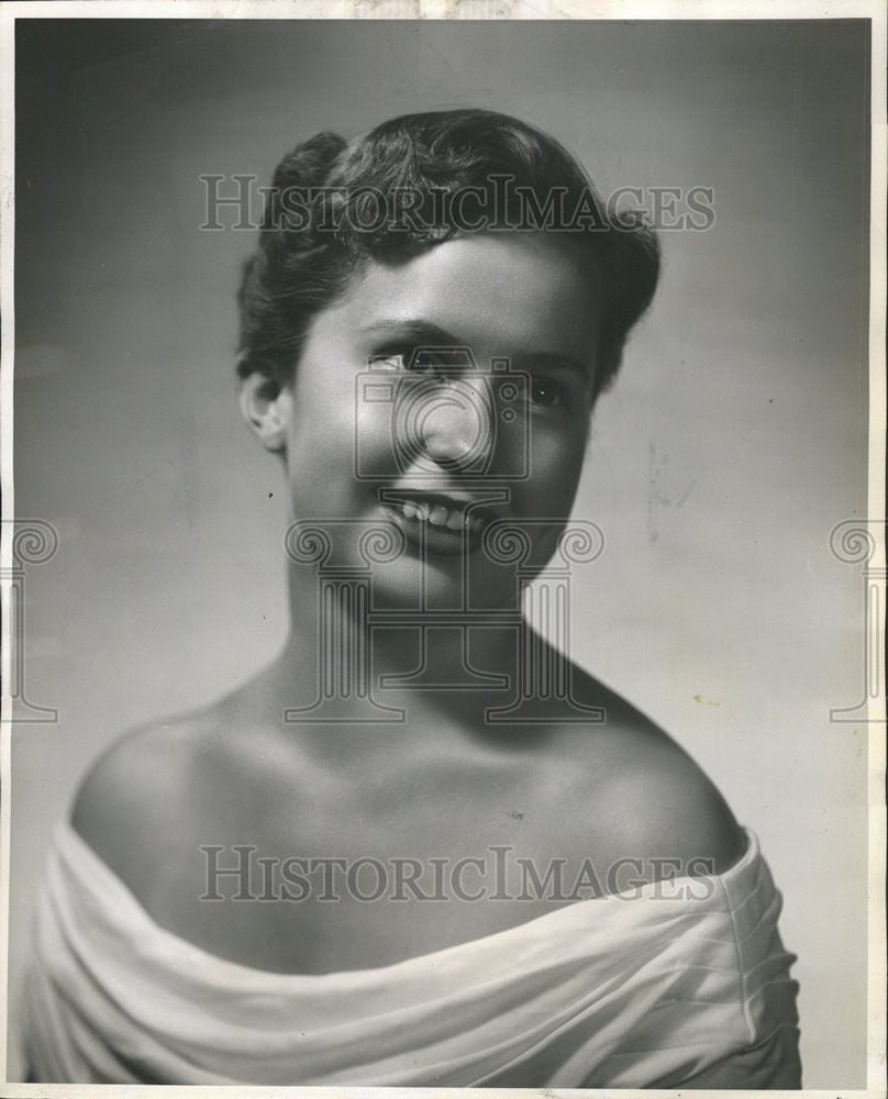 1953 Press Photo River Forest Home Russell Gene John Andersen Plan Couple Marry - Historic Images