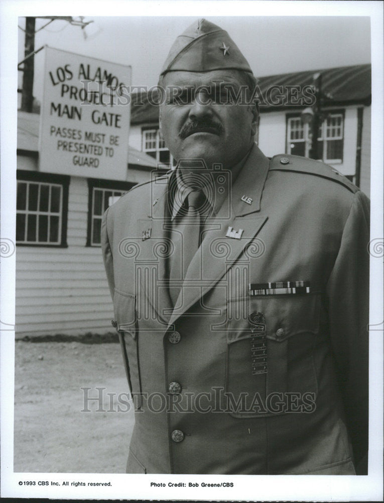 1993 Press Photo Subject Brain Dennehy Program Day One Drama Manhattan Project - Historic Images