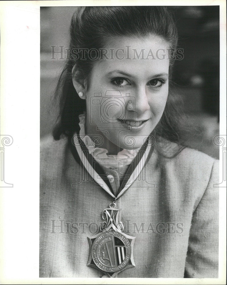 1983 Press Photo AMY SUE BRENKACZ  MISS TEENAGE AMERICA - Historic Images