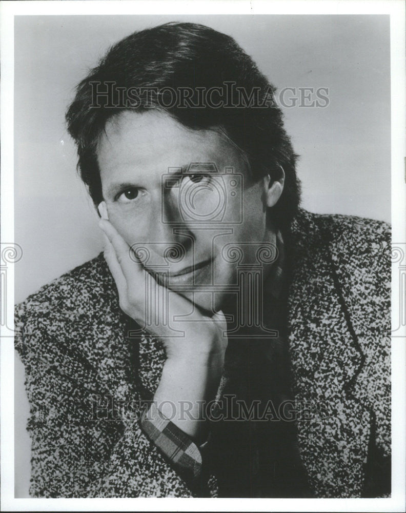 1985 Press Photo Veteran TV Show David Brenner Tonight Show - Historic Images