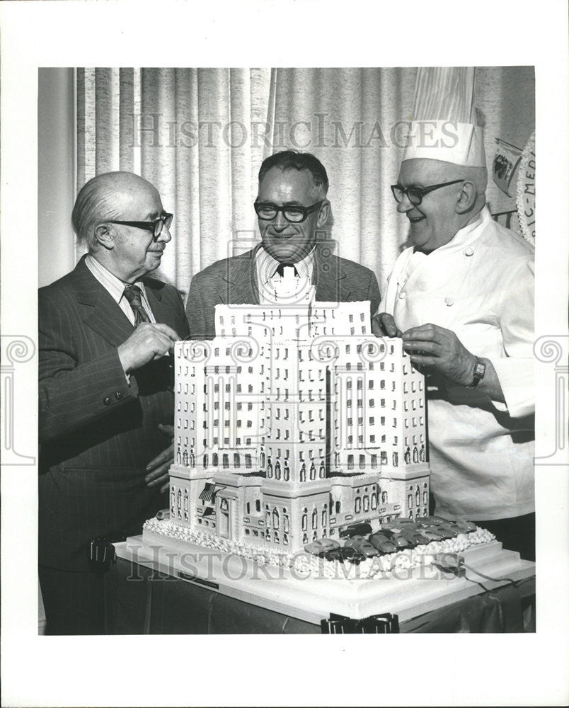 1973 Press Photo Dr. Philip R. Brachman, President of the College - Historic Images