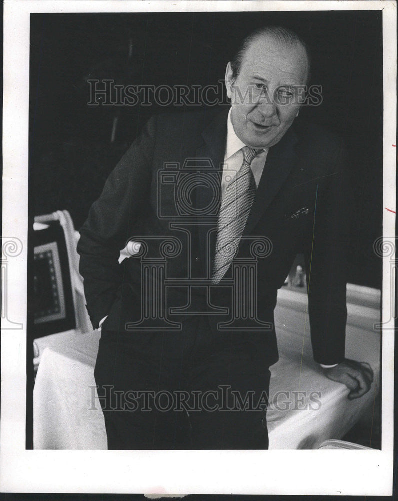 1971 Press Photo Frederick Brisson,producer - Historic Images