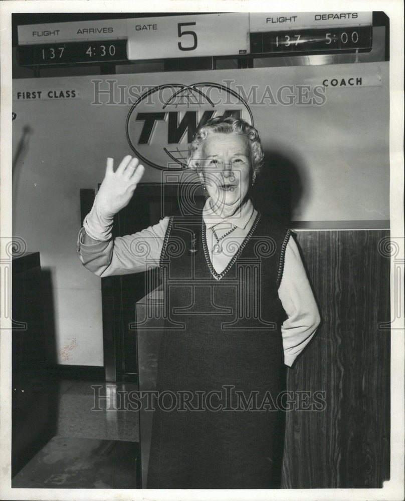 1965 Press Photo Tiny Broadwick - Historic Images