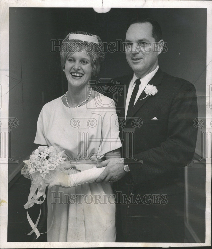 1961 Press Photo Samuel Stokes Blair  Dark Hotel Camellia Sheridan Giles Junius - Historic Images