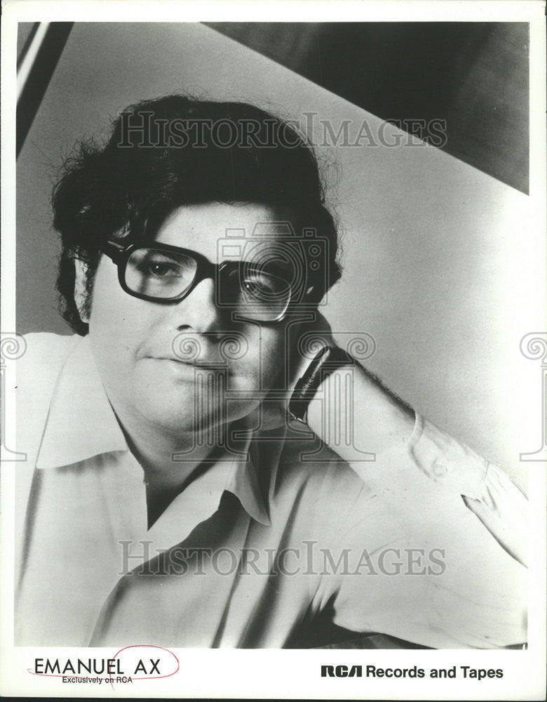 1976 Press Photo Emanuel Ax musician - Historic Images