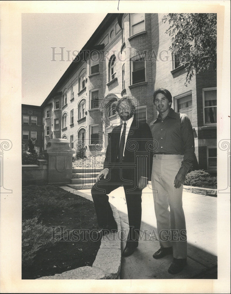 1980 Press Photo B &amp; B Investment Company Bachewicz Conjar Developers - Historic Images