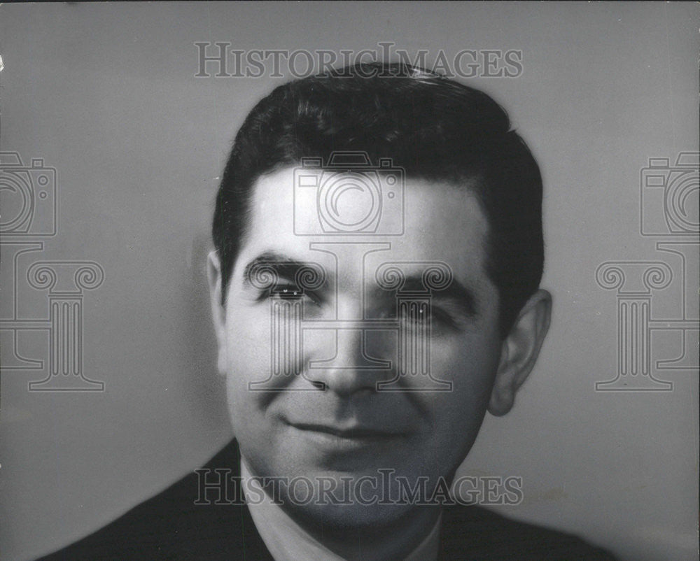 1958 Press Photo Robert F Casey Clark University - Historic Images