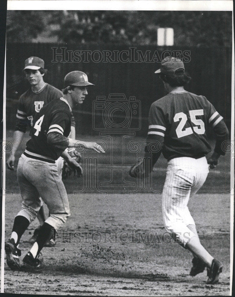 1979 Press Photo Washington Dan Wodrich Jeb Best Baseman Yesterday - Historic Images