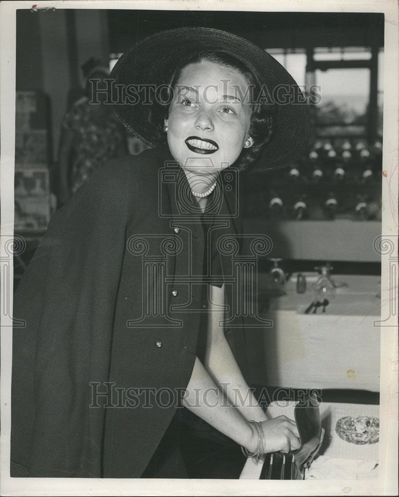 1949 Press Photo Sally Stilwell Junior League loveliest member - Historic Images