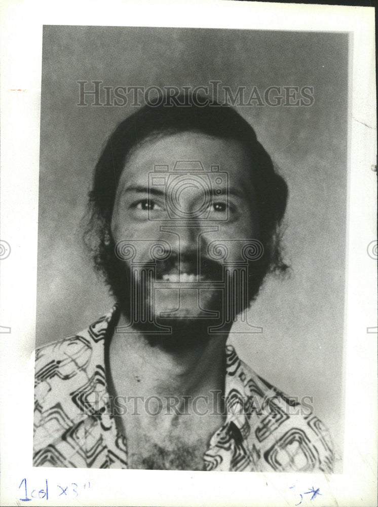 1981 Press Photo George Castille, Fifth Grade Teacher, West Side Elementary - Historic Images