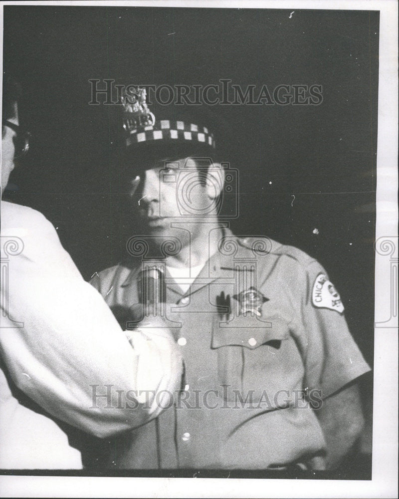 Press Photo 18th District Officer Richard Catena - Historic Images