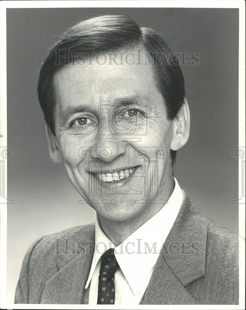 1984 Press Photo Sid Cato President Communications Publishers Newsletter Annual - Historic Images