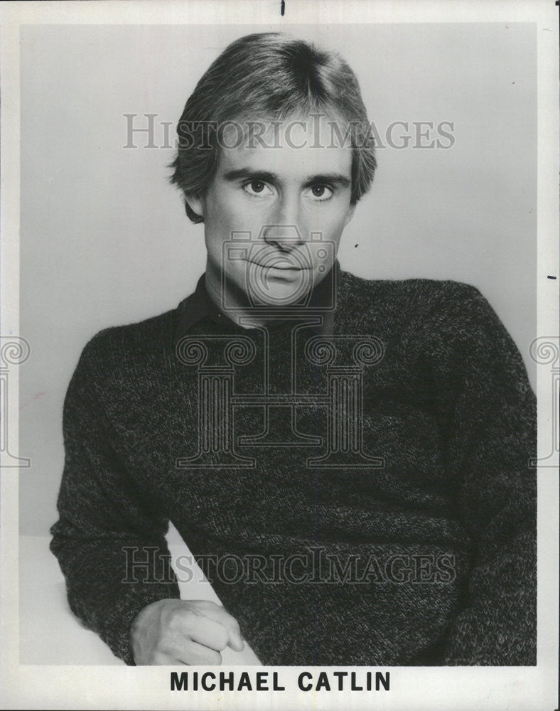 1984 Press Photo Michael Catlin Dr McCandless - Historic Images