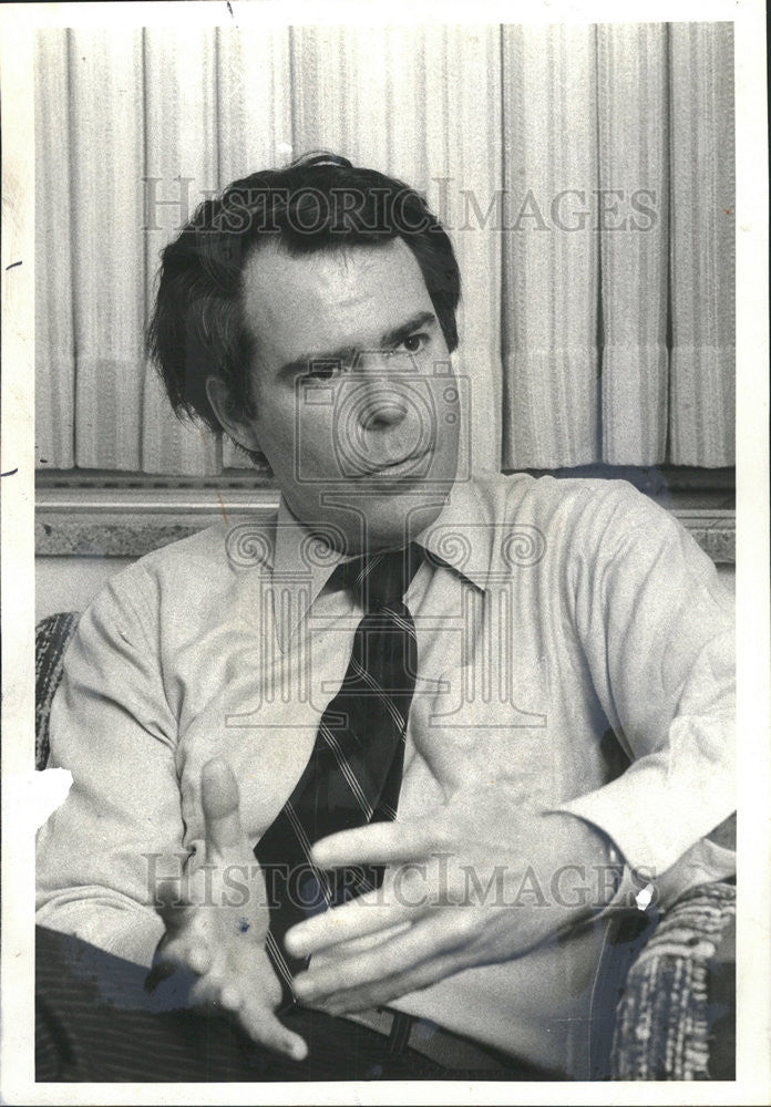 1979 Press Photo Dr. James Cavanaugh Jr. Professor Psychiatry Rush Medical colle - Historic Images