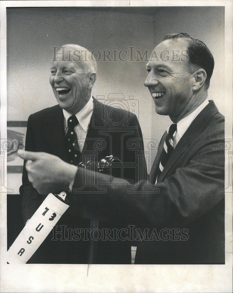 1974 Press Photo Robert Guinness President Standard Oil Company Indiana Chairman - Historic Images