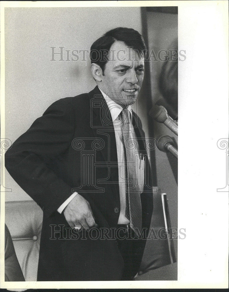 1981 Press Photo Daniel Baldino RTA board member - Historic Images