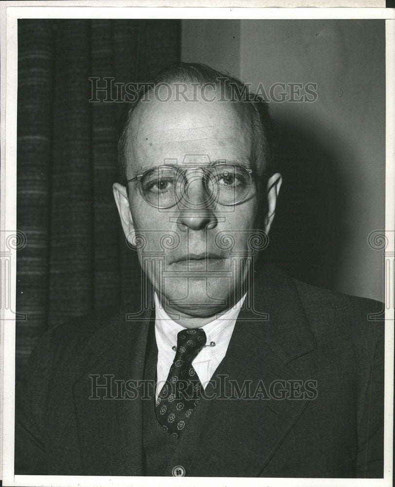 1971 Press Photo Candid Stannard Baker Traffic Institute North West University - Historic Images