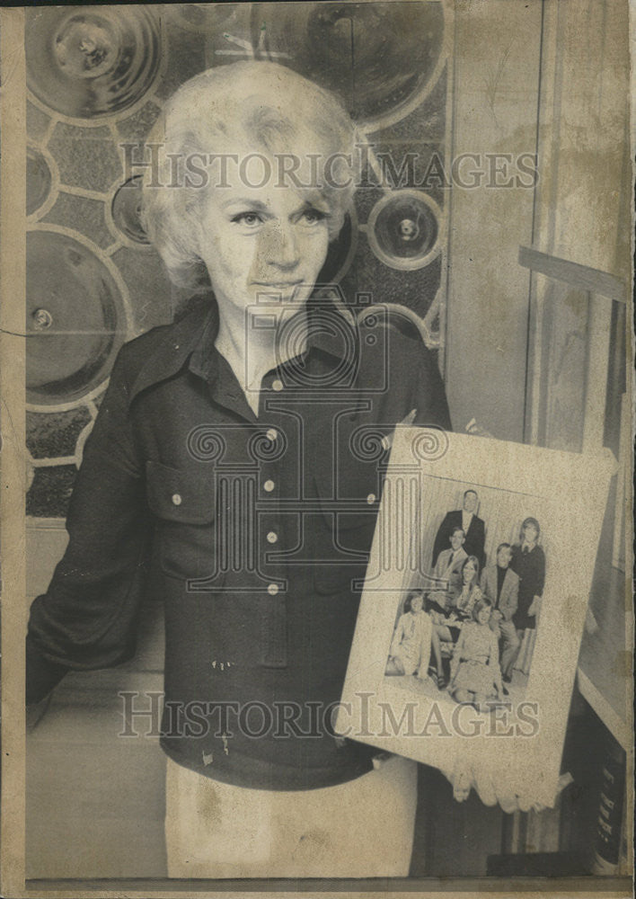 1968 Press Photo Mrs Gloria Powell De Young Baker daughters Juvenile Hall - Historic Images