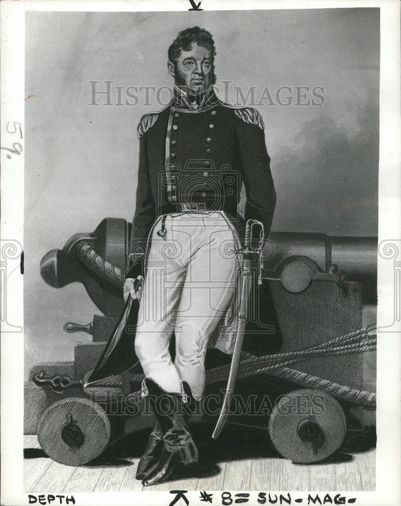 1941 Press Photo William Bainbridge American Navy Tripolians Philadelphia Hero - Historic Images