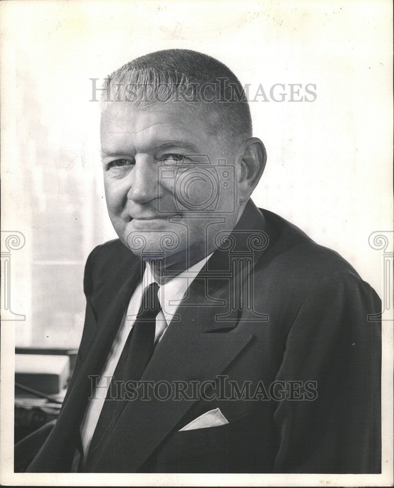 1951 Press Photo HUGH BAILLIE PRESIDENT UNITED PRESS - Historic Images