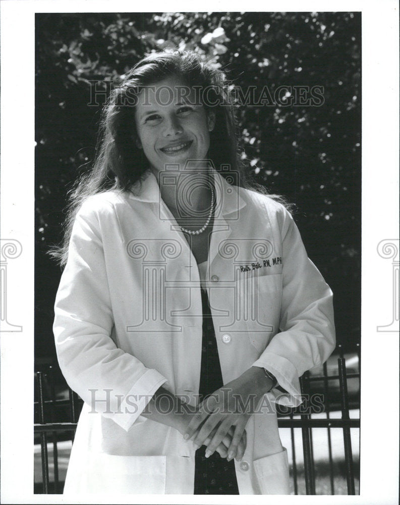 1994 Press Photo RUTH BAK NURSE  INFECTION CONTROL PRACTITIONER - Historic Images