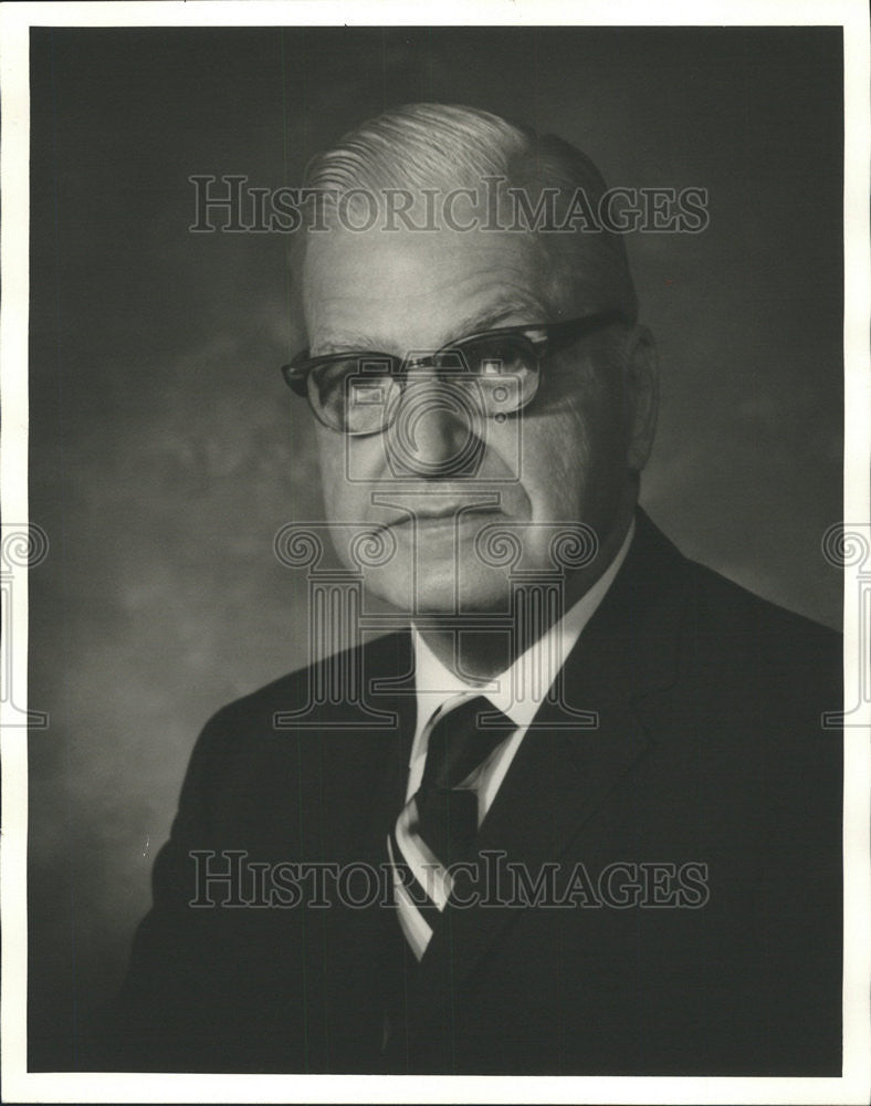 1969 Press Photo Dr. Orville Taylor Bailey, Professor Emeritus, Univ of Illinois - Historic Images