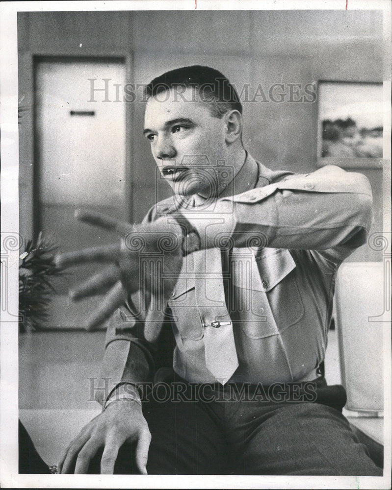 1967 Press Photo Lance Cpl. Bradley Baker - Historic Images