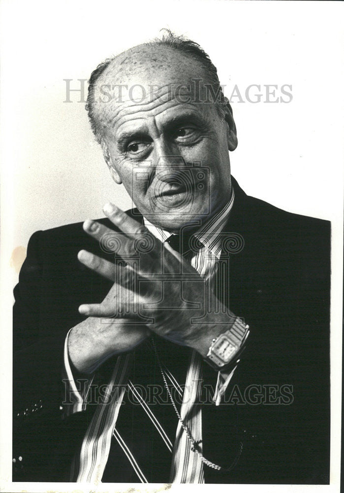 1981 Press Photo Pierre Balmain - Historic Images