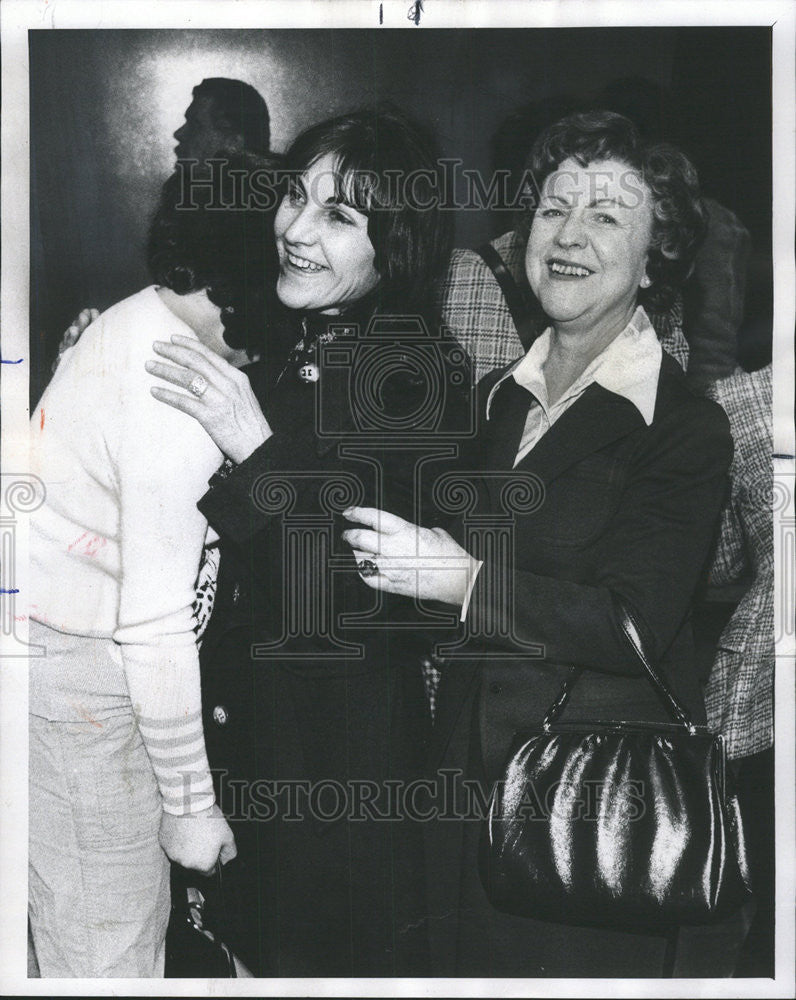 1976 Press Photo Bruna Molinard Balocchi Hare Airport Laura Picchietti House - Historic Images