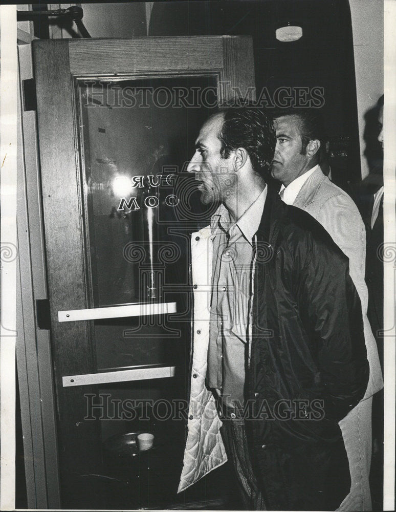 1973 Press Photo Reshat Ahmeti of IL Charged with Manslaughter - Historic Images