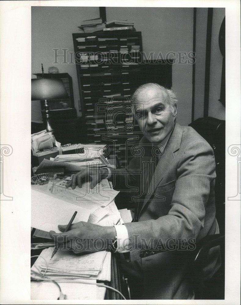 1989 Press Photo Jerry Alexander Financial planner - Historic Images