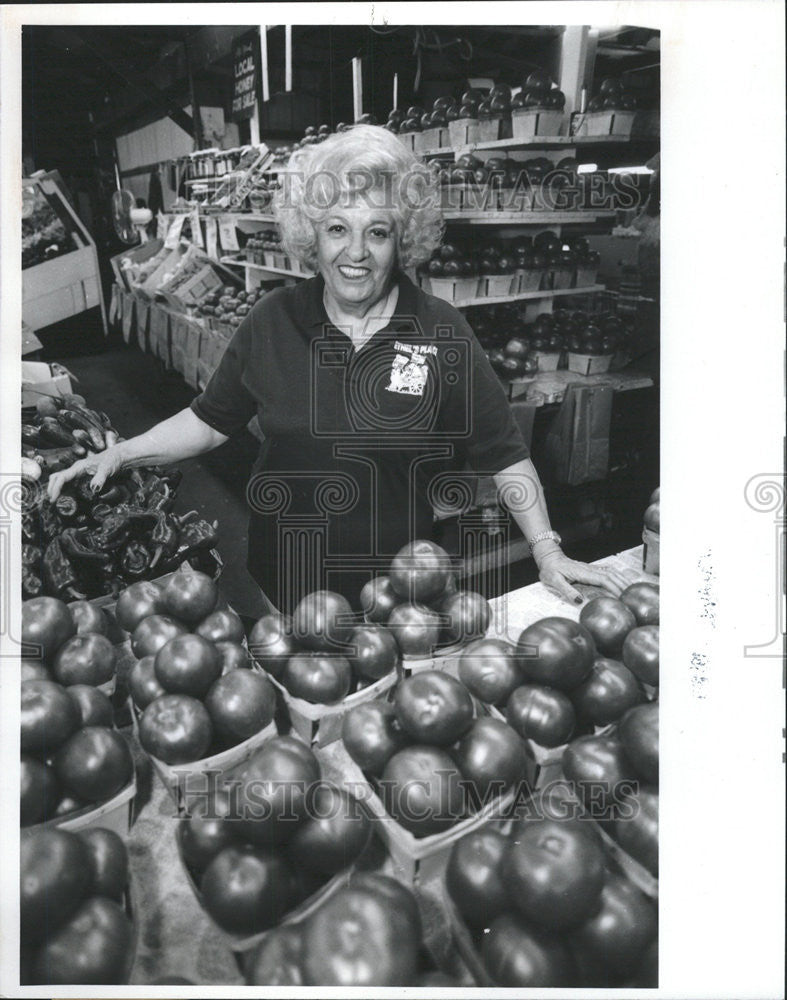 1993 Press Photo ETHEL DAM OWNER ETHEL&#39;S PLACE - Historic Images