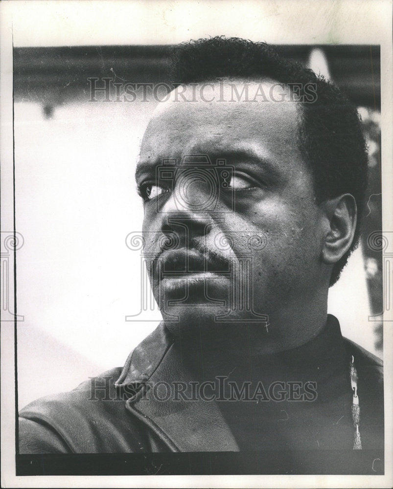 1969 Press Photo Willie Curtis Street Worker, City Youth Welfare Dept. - Historic Images