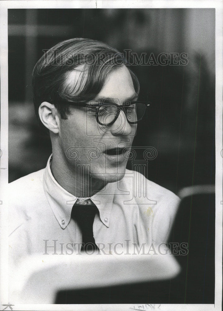 1966 Press Photo John Austin Opera Lathin School  Christmas - Historic Images