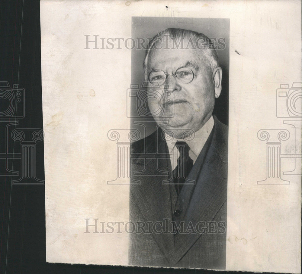 1953 Press Photo Warren Austin Former U.S. Chief Delegate United Nations - Historic Images