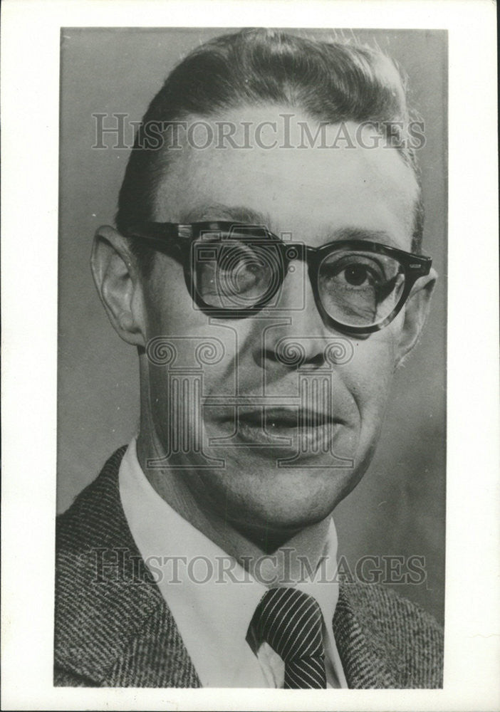 1962 Press Photo John Averill Correspondent Los Angeles Times Washington Post - Historic Images