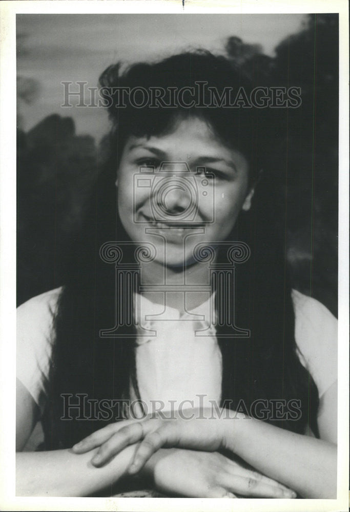 1981 Press Photo Angelica Avila victim vehicular homicide - Historic Images