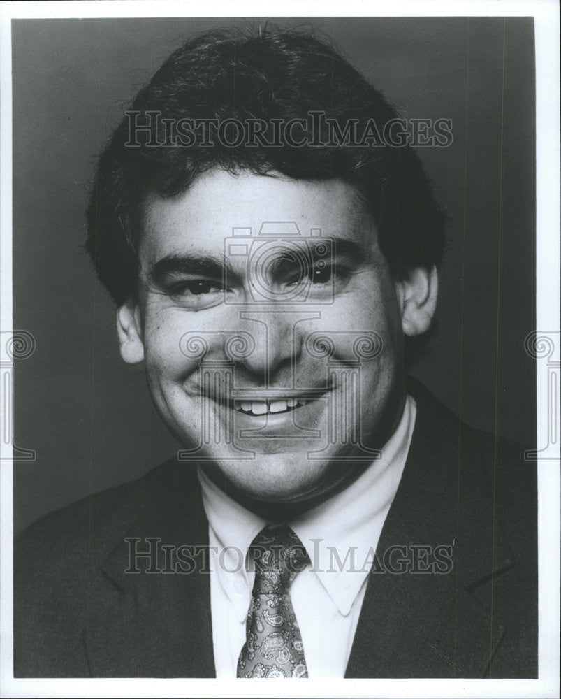 1989 Press Photo Jim Avila, WBBM TV - Historic Images
