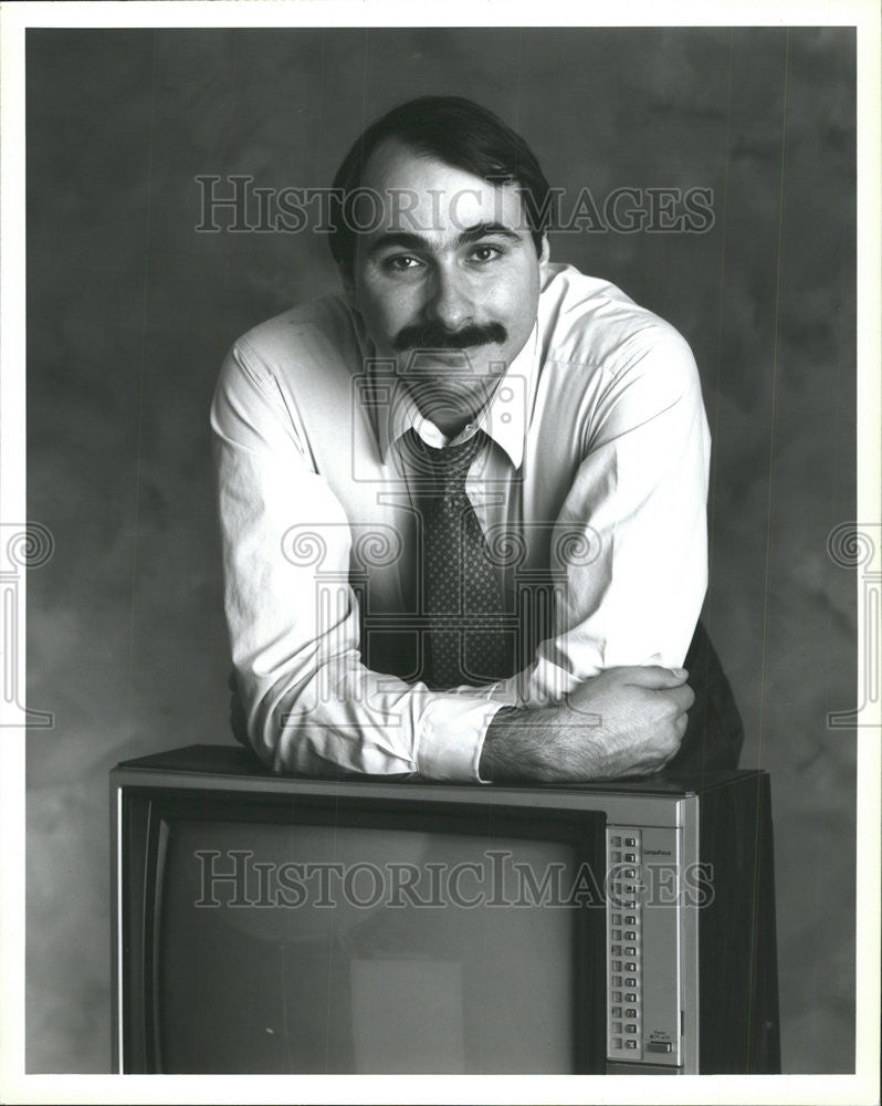 1993 Press Photo David Axelrod Political Consultant - Historic Images