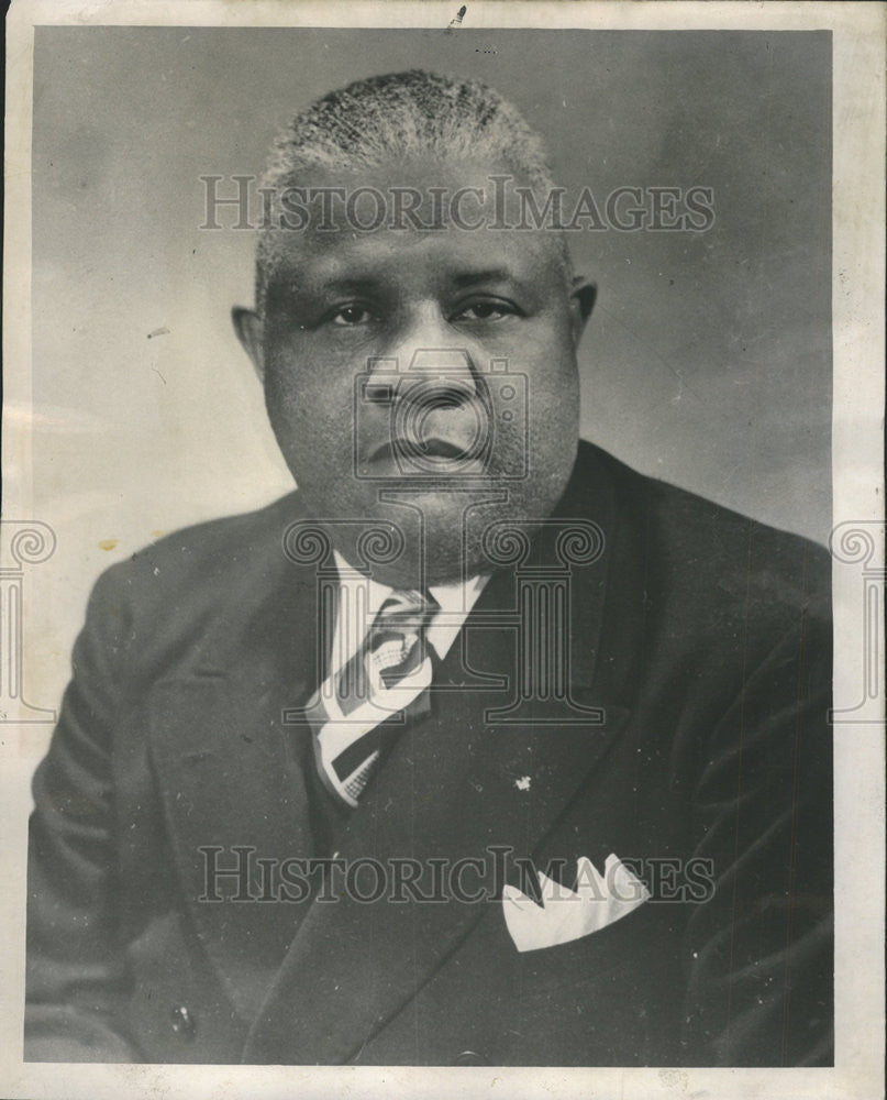 1950 Press Photo Mack Atkins/Candidate County Commissioner/Deceased/Chicago - Historic Images