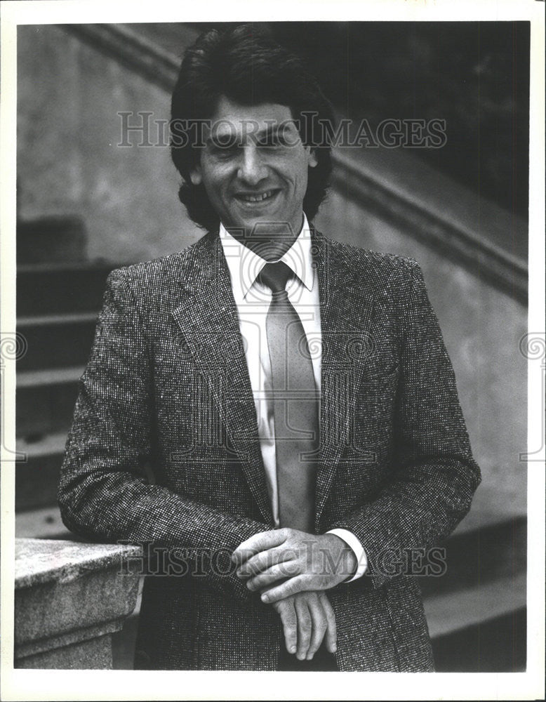 1988 Press Photo Dave Becker Psychologist Developer College Success Video - Historic Images