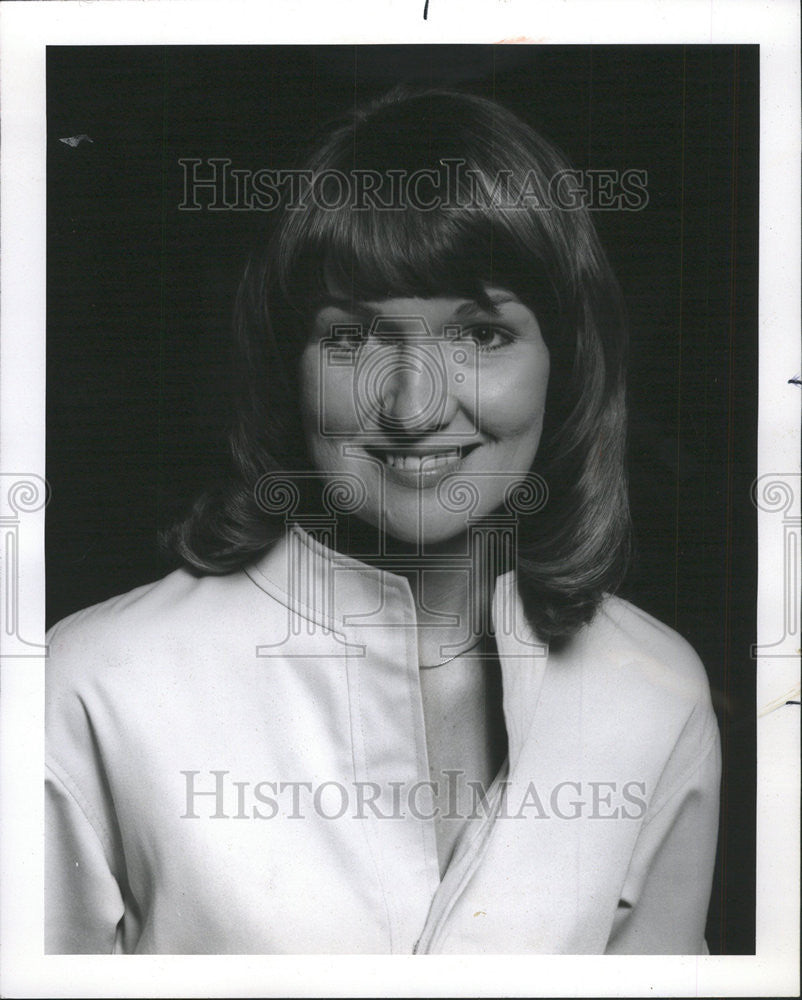 1974 Press Photo Reporter Nancy Becker Mommy Daddy - Historic Images