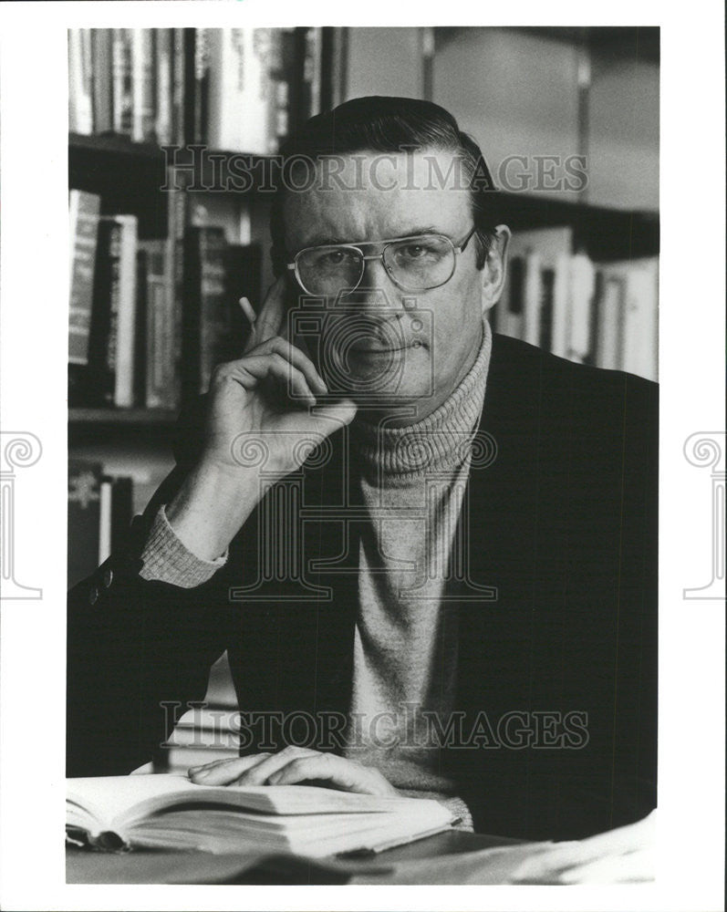 1989 Press Photo Charles Curran moral theologian Southern Methodist University - Historic Images