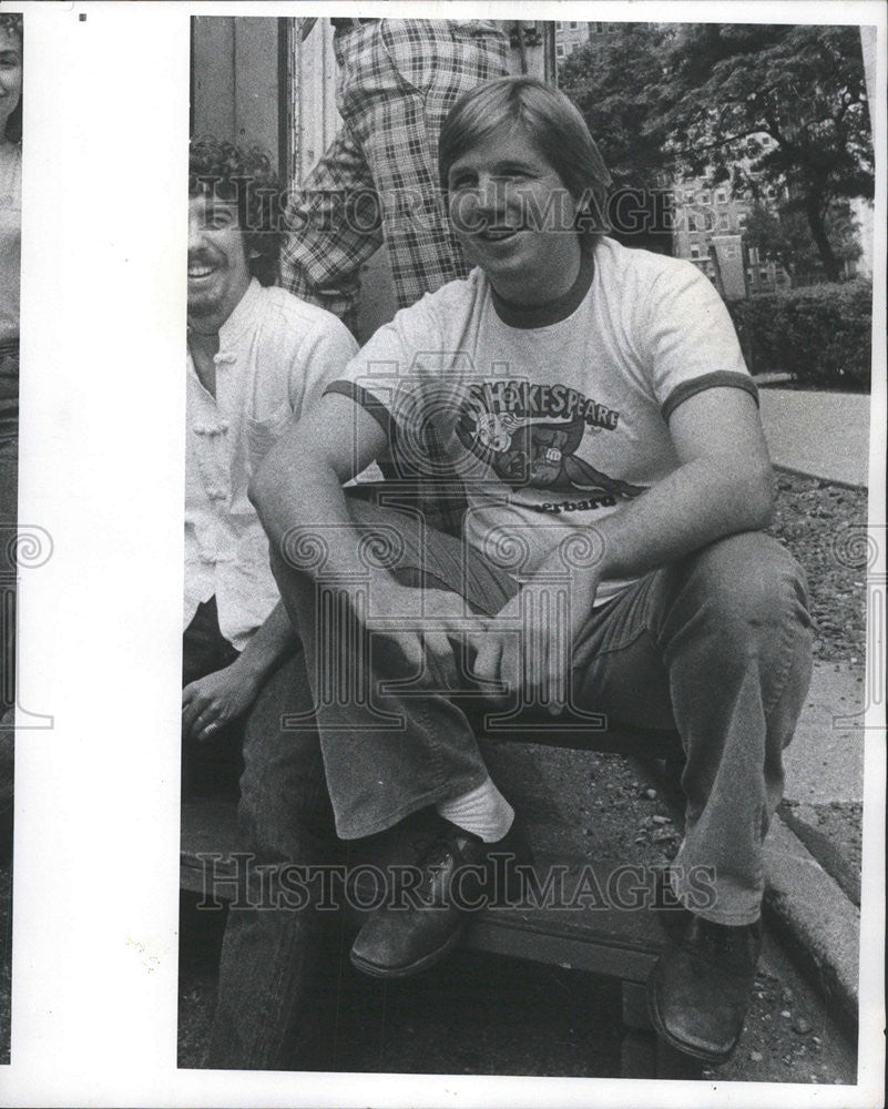 1975 Press Photo Michael Cullen Producer Chicago Travel Light Theater - Historic Images