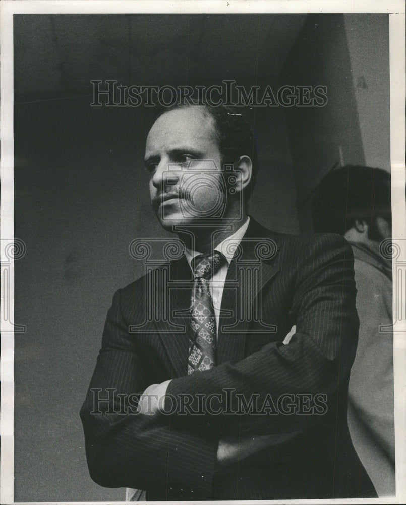 1971 Press Photo leon Albritton Candidate Alderman - Historic Images