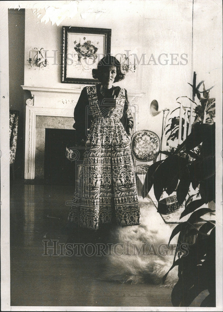 1969 Press Photo Fashion Designer Countess Patricia Albertini - Historic Images