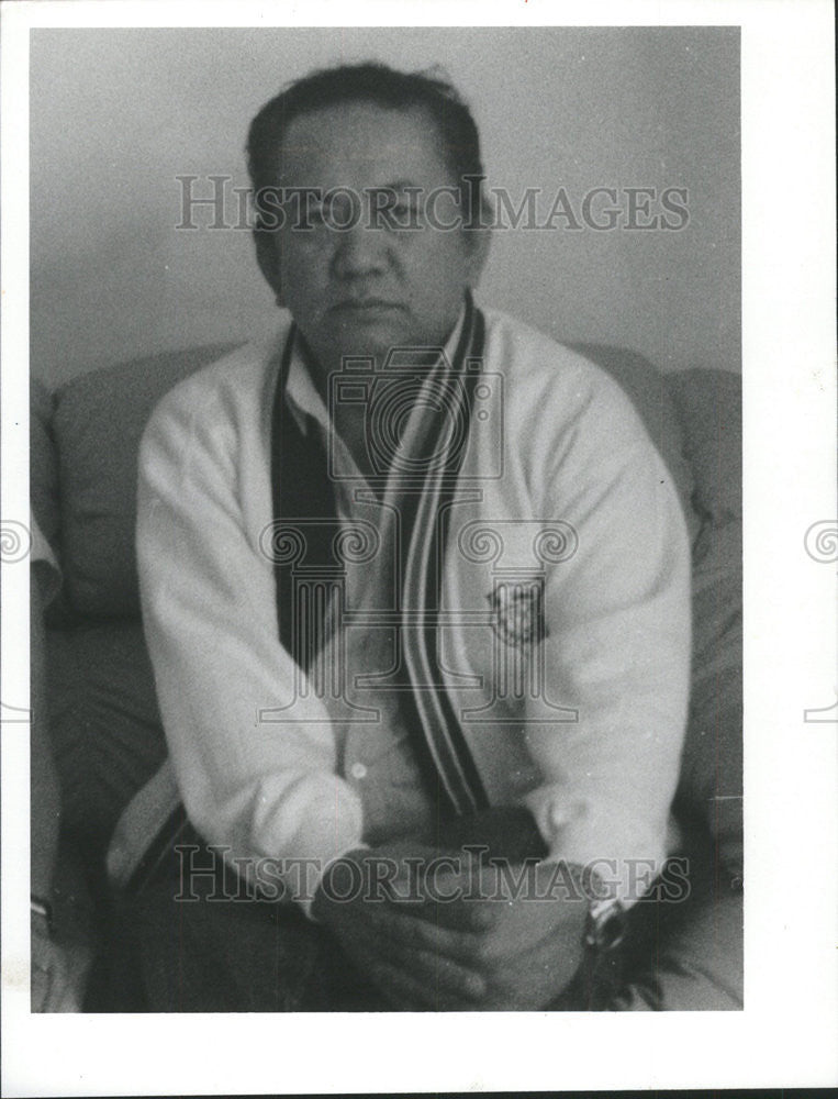 1990 Press Photo Antonio Agoncillo/Philippines/American Citizen - Historic Images